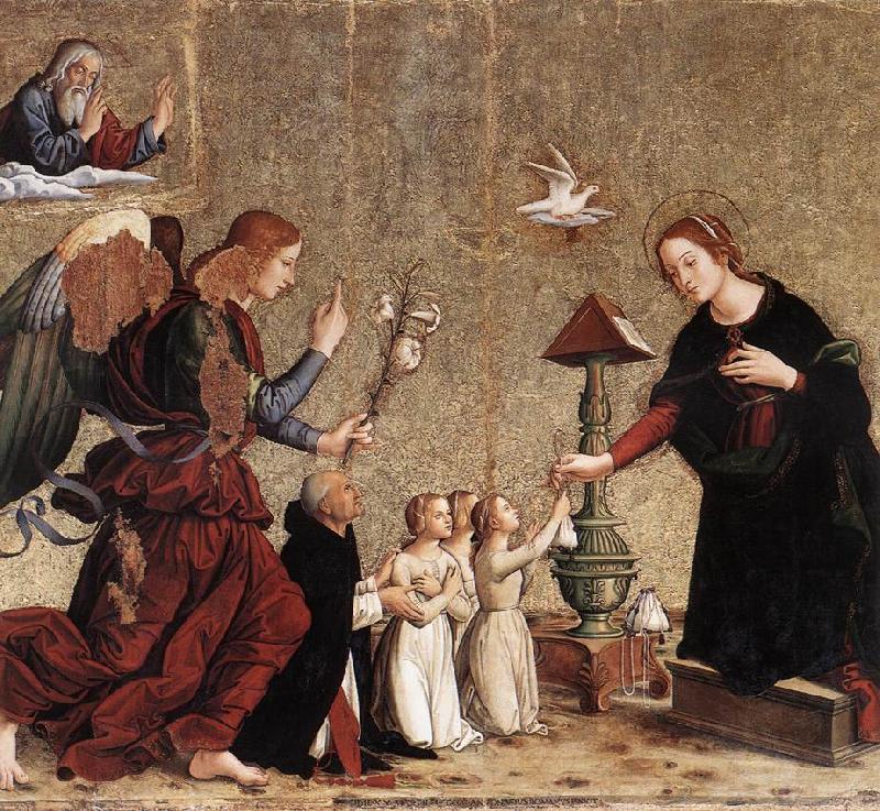 ANTONIAZZO ROMANO Annunciation jjj oil painting image